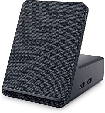 Dell HD22Q Docking Station a Doppia Carica, Qi Ricarica Senza Fili (USB-C, DisplayPort, HDMI, 4x USB, RJ45) Nero