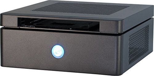 Inter-Tech Boitier Mini ITX  ITX-603 + Alimentation 60W (Noir)