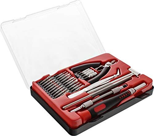 InLine 43096 Universale Tool Set 32 in 1 Nero/Rosso