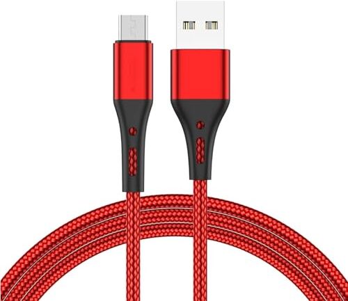 Generic Cavo da 2 pezzi Caricabatterie rapido da tipo C a USB A Cavo da USB a tipo C intrecciato a ricarica rapida 3A, cavo di ricarica rapida e trasferimento dati intrecciato da 480 Mbps, cavo di t