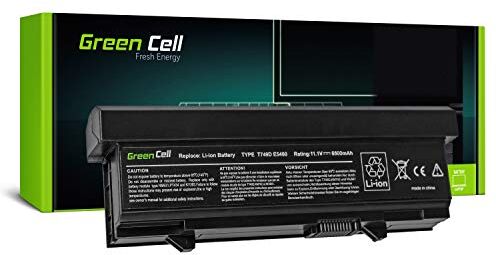 Green Cell ® Extended Serie KM668 KM742 KM752 KM760 Batteria per Portatile Dell Latitude E5400 E5410 E5500 E5510 (9 Pile 6600mAh 11.1V Nero)