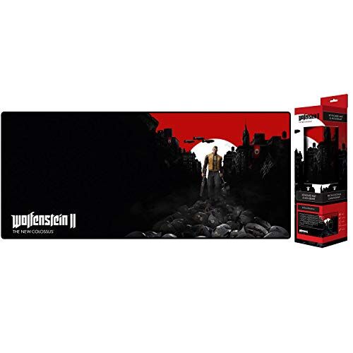 Gaya Entertainment Gaya Wolfenstein Oversize Mousepad "Trail of the Dead" Not Machine Specific