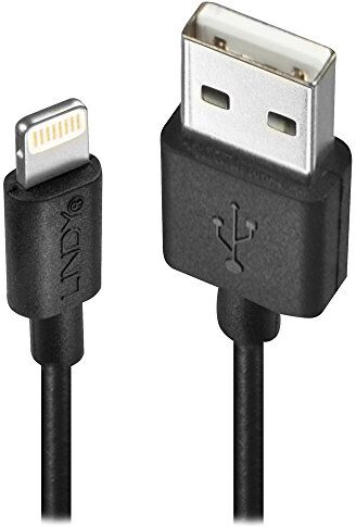 Lindy Cavo USB a Lightning Nero, 3m