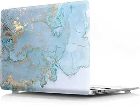 JZ [Creative Marble] Cover Caso per MacBook PRO (15-inch, 2008-2012, Models: A1286) Hard Skin with Keyboard Cover [F]