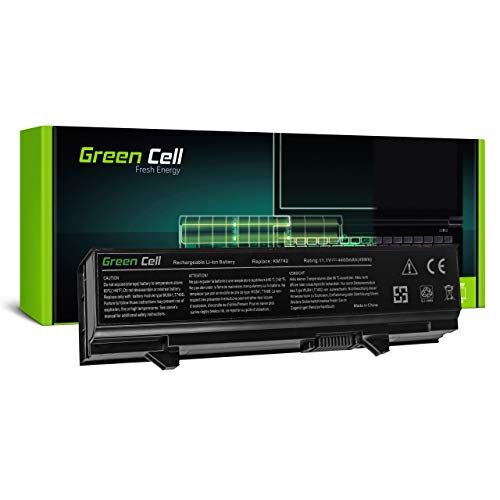 Green Cell ® Standard Serie KM668 KM742 KM752 KM760 Batteria per Portatile Dell Latitude E5400 E5410 E5500 E5510 (6 Pile 4400mAh 11.1V Nero)
