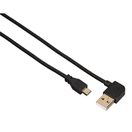 Hama 0.5m, USB2.0-A USB2.0-Micro-B Cavo USB 0,5 m USB A Micro-USB B Maschio Nero