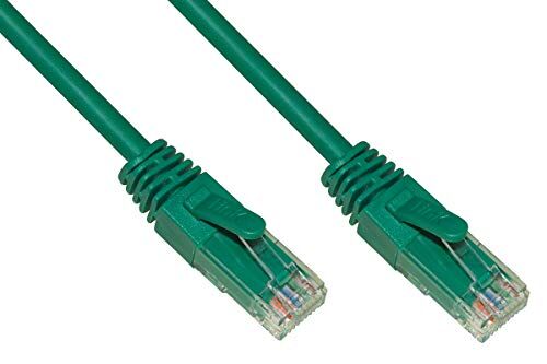 LINK LK6AU200V Cavo Rete CATEGORIA 6A Non SCHERMATO UTP AWG24 Colore Verde HALOGENFREE MT 20