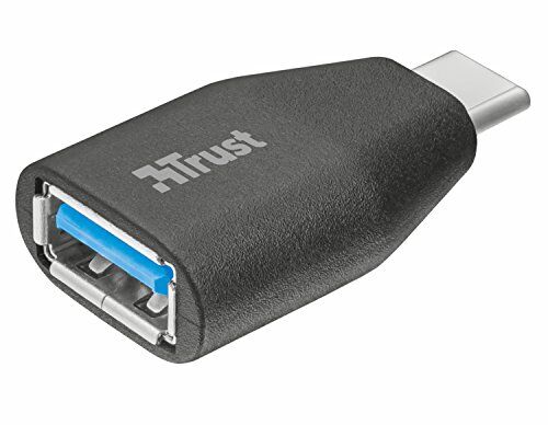 Trust Adattatore da USB-C a USB 3.1, 5 Gbps, Nero