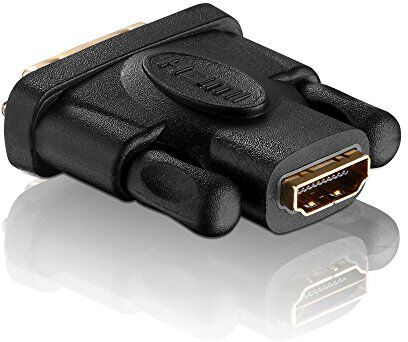 PureLink PI010 Adattatore di serie certificato ad alta velocità DVI/HDMI, attacco DVI-D 24+1, su presa HDMI A