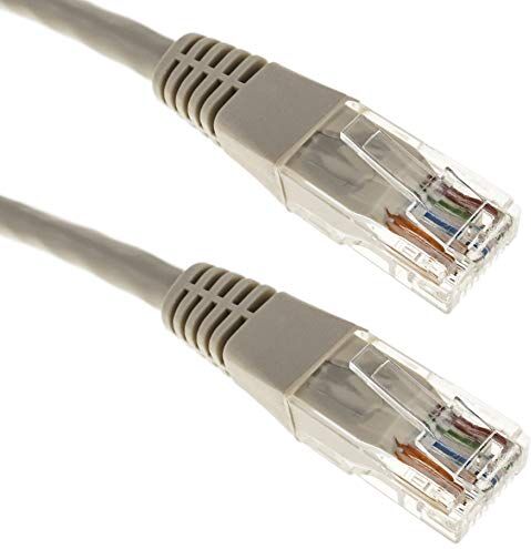 Cablematic RL60-Cavo di Rete Cat.6, ethernet Dritto schermato Cat.5e categoria 5e UTP, 20 m, Colore: Grigio