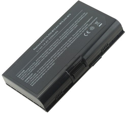 AT Bteria Potenzia 5200mAh 14,4V per Portile ASUS G71, G71G, G71GX, G71V