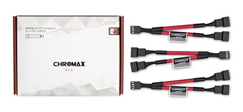 Noctua NA-SYC1 chromax.red, Cavi a Y (Rosso)