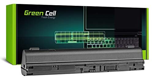 Green Cell , batteria per Acer Aspire One 725, 756, Acer Aspire V5-121, V5-131, V5-171, serie Extended AL12B31, AL12B32, AL12B72, 6 celle, 4400 mAh, 11,1 V, colore: nero