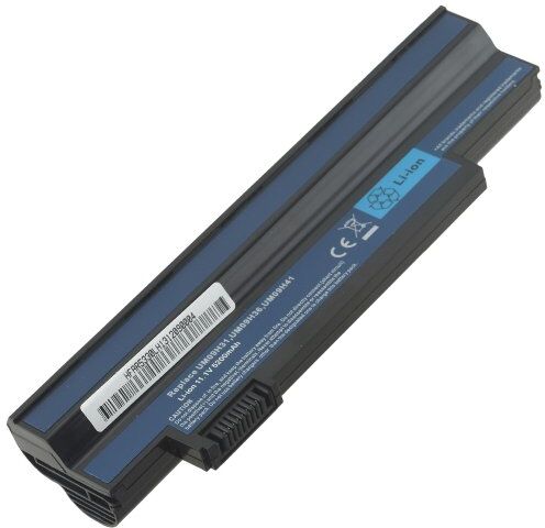 AT Bteria SOSTITUISCE 5200mAh 11,1V per portile Acer BT00607119, LC.BTP00.117, LC.BTP00.121, LC32SD122, LCBTP00117, LCBTP00121, NAV50, UM09C31, UM09G31, UM09G41, UM09G51, UM09G71, UM09G75, UM09H31