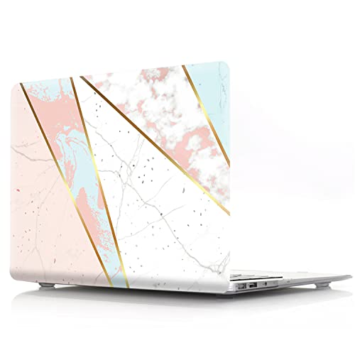 JZ Geometric Marble caso per MacBook (Retina, 12-inch, Models:A1534) Hard Skin with Keyboard Cover [B]
