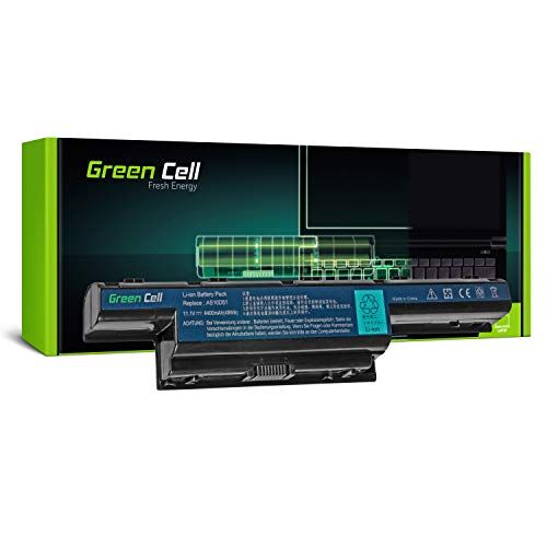 Green Cell ® Standard Serie Batteria per Portatile Packard Bell EasyNote LS11 TK81 TK83 TK85 TK87 TS11 TS13 (6 Pile 4400mAh 11.1V Nero)