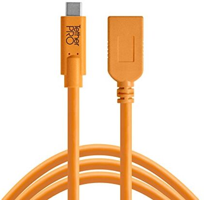 Tether Tools Tetherpro USB-C a USB femmina adattatore (estensione), 15 '(4.6 m)