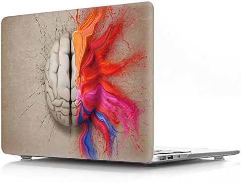 JZ Cervello duro Caso Cover Skin con protezione per tastiera per MacBook Pro 13 (2009-2012, Models: A1278) P