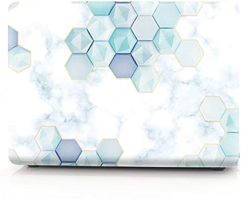 JZ Geometric Marble caso per MacBook Pro Retina 13 (2012-2015, Models: A1502 / A1425) Hard Skin with Keyboard Cover [D]