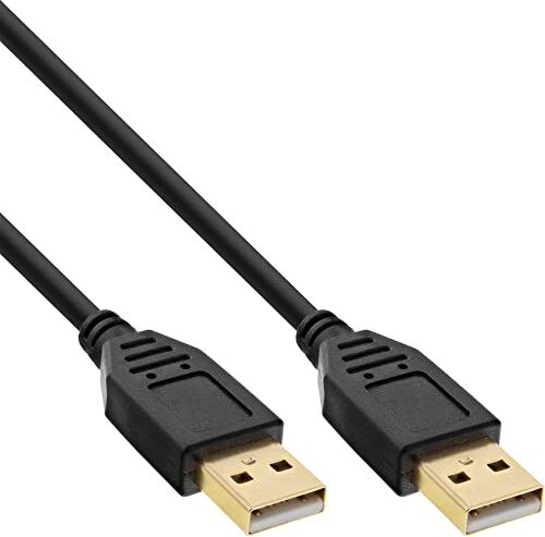 InLine 34318S cavo USB 2 m USB A Nero