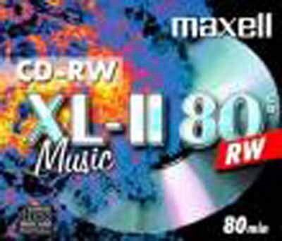 Maxell CD-RW 80 MUSIK Jewelcase