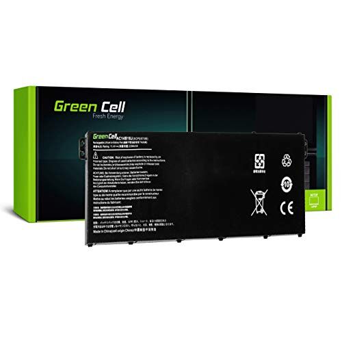 Green Cell Batteria per Acer Aspire ES 15 ES1-520-39SQ ES1-520-54E9 ES1-520-54GN ES1-521 ES1-521-21P7 ES1-521-25Q6 ES1-521-28CW ES1-521-48YQ ES1-521-63DV Portatile (2100mAh 11.4V Nero)