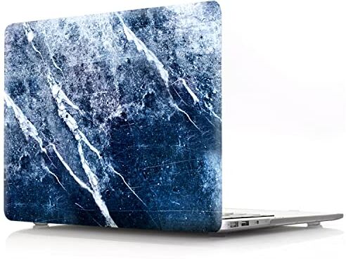 JZ [Creative Marble]Cover caso per MacBook Pro (15-inch, 2016-2019, Models: A1707 / A1990) Hard Skin with Keyboard Cover [O]