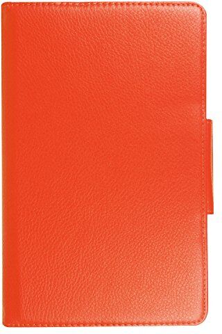 PCATEC Huawei MediaPad m3 21,3 cm della Tastiera – Tastiera Bluetooth Wireless Staccabile Nascosta Muti-Angle Folio Smart Cover in Pelle PU per Huawei MediaPad m3 21,3 cm Tablet Orange