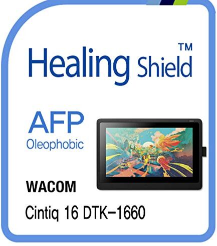 HealingShieldKorea Pellicola proteggi schermo per WACOM Cintiq 16 DTK 1660, AFP rivestimento oleofobico pellicola protettiva trasparente per display LCD