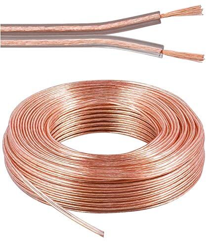 PremiumCord Cavo in Rame 100% CU, 2 x 1,5 mm, 10 m