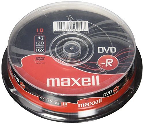 Maxell DVD-R 4.7GB Confezione da 10