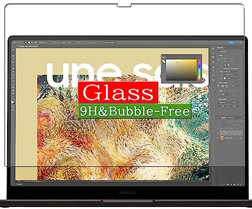 Samsung VacFun Vetro Temperato Pellicola Protettiva,  / Book 3 360 13.3" Laptop Visible Area, Protezioni Schermo Screen Protector