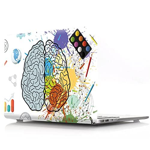 JZ Cervello duro Caso Cover Skin con protezione per tastiera per MacBook Pro (15-inch, 2008-2012, Models: A1286) R