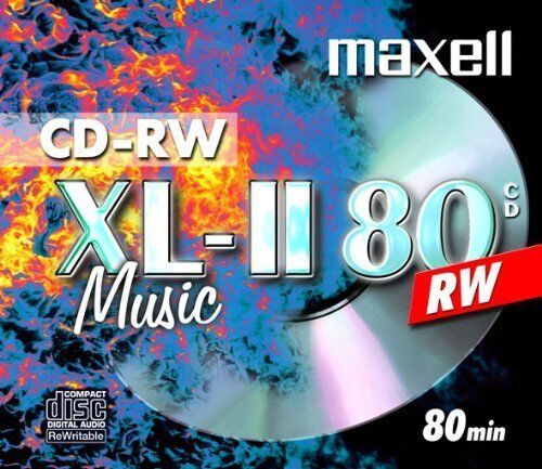 Maxell , CD riscrivibili, confezione da 10