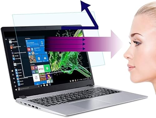 Generic Protezione per schermo antiriflesso per computer portatile, effetto opaco, antiriflesso, protezione per schermo per notebook, antigraffio, compatibile con notebook da 15,6 pollici 16:9, rapporto di