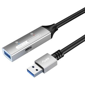 PremiumCord Cavo Di Prolunga USB Attivo Con Ripetitore 20m, da Type-A Femmina a Maschio, USB 3.2 Gen 1 SuperSpeed 5Gbit/s, Doppia Schermatura, Alloggiamento in Alluminio, Nero, Lunghezza 20m PremiumCord Cavo Di Prolunga USB Attivo Con Ripetitore 20m, da Type-A Femmina a Maschio, USB 3.2 Gen 1 SuperSpeed 5Gbit/s, Doppia Schermatura, Alloggiamento in Alluminio, Nero, Lunghezza 20m
