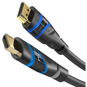 KabelDirekt – 1 m – Cavo HDMI 4K (4K@120 Hz e 4K@60 Hz per Una spettacolare Esperienza Ultra HD – High Speed con Ethernet, Compatibile con HDMI 2.0/1.4, Blu-ray/PS4/PS5/Xbox Series X/Switch, Nero) KabelDirekt – 1 m – Cavo HDMI 4K (4K@120 Hz e 4K@60 Hz per Una spettacolare Esperienza Ultra HD – High Speed con Ethernet, Compatibile con HDMI 2.0/1.4, Blu-ray/PS4/PS5/Xbox Series X/Switch, Nero)