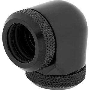 Corsair Connettori XF Hardline a 90° per tubi rigidi con diametro esterno di 14mm, pacco doppio, nero Corsair Connettori XF Hardline a 90° per tubi rigidi con diametro esterno di 14mm, pacco doppio, nero