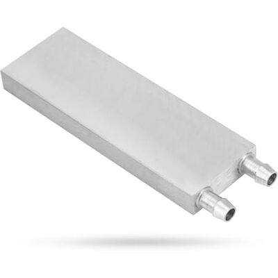 Bewinner dissipatore di calore CPU in alluminio blocco raffreddamento ad acqua per PC portatile (40x120x12mm) Bewinner dissipatore di calore CPU in alluminio blocco raffreddamento ad acqua per PC portatile (40x120x12mm)