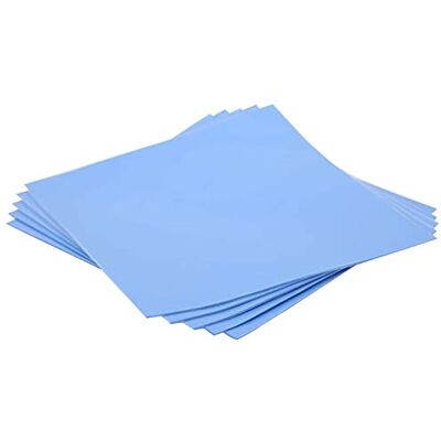 Walfront 5Pcs Pad di Conducibilità Termica 100x100x0,5mm CPU GPU Foglio di Conduzione Termica 1.5W/M-K Tappetino Termico in Silicone Walfront 5Pcs Pad di Conducibilità Termica 100x100x0,5mm CPU GPU Foglio di Conduzione Termica 1.5W/M-K Tappetino Termico in Silicone