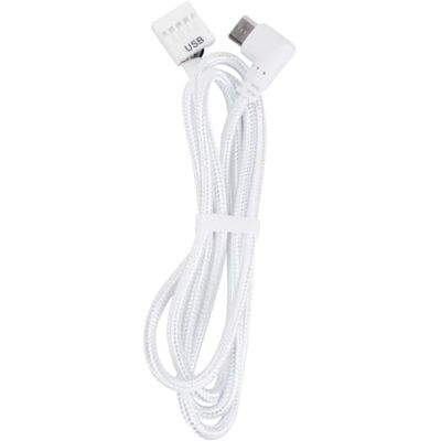 Thermalright Cavo USB 2.0 a USB di tipo C, bianco per Fw Serie Cpu Display Display Display Screen, filo di collegamento intrecciato in nylon, cavo di raffreddamento ad acqua Cpu 550 mm di lunghezza Thermalright Cavo USB 2.0 a USB di tipo C, bianco per Fw Serie Cpu Display Display Display Screen, filo di collegamento intrecciato in nylon, cavo di raffreddamento ad acqua Cpu 550 mm di lunghezza