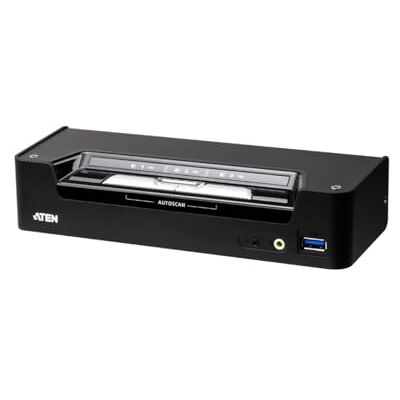 Aten Switch KVMP™ Ibrido USB-C DisplayPort a 3 Porte CS1953 (Senza PSU) 4096 x 2160 @ 60Hz, hub USB 3.1 Gen 1 a 2 Porte con SuperSpeed 5 Gbps, USB Power Delivery 3.0 per Ricarica di dispositivi USB-C Aten Switch KVMP™ Ibrido USB-C DisplayPort a 3 Porte CS1953 (Senza PSU) 4096 x 2160 @ 60Hz, hub USB 3.1 Gen 1 a 2 Porte con SuperSpeed 5 Gbps, USB Power Delivery 3.0 per Ricarica di dispositivi USB-C