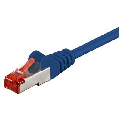 goobay , cavo CAT, 1m, Blau, 1 goobay , cavo CAT, 1m, Blau, 1
