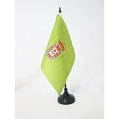AZ FLAG Bandiera da Tavolo Provincia spagnola di Granada 21x14 cm Uso interno bandiera da tavolo grenadina finitura cucita e bordi rinforzati con asta in plastica e base in plastica AZ FLAG Bandiera da Tavolo Provincia spagnola di Granada 21x14 cm Uso interno bandiera da tavolo grenadina finitura cucita e bordi rinforzati con asta in plastica e base in plastica