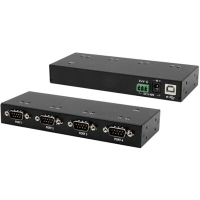 EXSYS EX-13074HM USB 2.0 a 4 x seriale RS-232 FTDI Chipset alloggiamento in Metallo EXSYS EX-13074HM USB 2.0 a 4 x seriale RS-232 FTDI Chipset alloggiamento in Metallo
