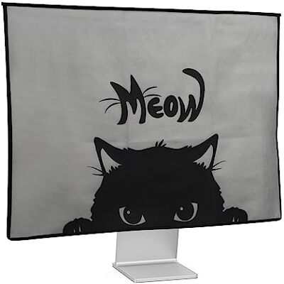 kwmobile Cover compatibile con 27-28" monitor Fodero per Monitor Copertura Antipolvere Schermo PC con 2 Tasche Extra grigio/nero kwmobile Cover compatibile con 27-28" monitor Fodero per Monitor Copertura Antipolvere Schermo PC con 2 Tasche Extra grigio/nero