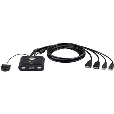 Aten 2-PORT USB FHD HDMI CABLE KVM CPNT Aten 2-PORT USB FHD HDMI CABLE KVM CPNT