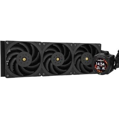 Thermalright CORE VISION 360 Black CPU AIO Radiatore CPU con schermo IPS LCD con risoluzione 480 x 480, per AM5 e Intel 1700/1851, potente raffreddamento ad acqua a 360 specifiche con display Thermalright CORE VISION 360 Black CPU AIO Radiatore CPU con schermo IPS LCD con risoluzione 480 x 480, per AM5 e Intel 1700/1851, potente raffreddamento ad acqua a 360 specifiche con display