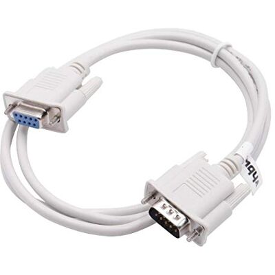 vhbw Cavo EIA RS-232, Cavo di connessione Compatibile con Computer & periferiche Adattatore seriale, 130 cm, Grigio vhbw Cavo EIA RS-232, Cavo di connessione Compatibile con Computer & periferiche Adattatore seriale, 130 cm, Grigio