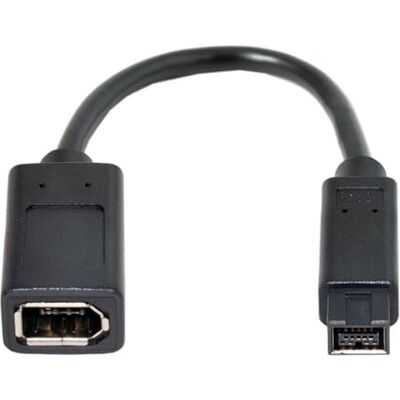 chenyang CY IEEE 1394 6Pin Female to 1394b 9Pin Male Firewire 400 to 800 Cable 20cm chenyang CY IEEE 1394 6Pin Female to 1394b 9Pin Male Firewire 400 to 800 Cable 20cm